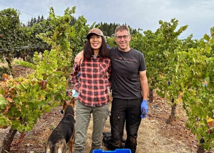Shiba Wichern Tasting with owner and winemaker Akiko Shiba