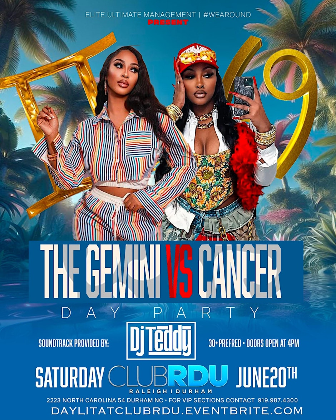 DAYLIT - THE GEMINI vs CANCER DAYPARTY