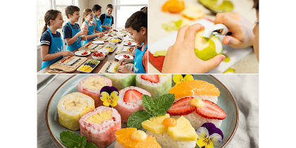 Fruit Sushi Making for Kids With Chef Desiree