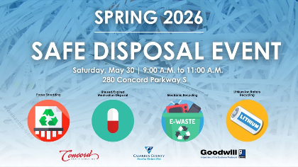 Spring 2026 Safe Disposal Event