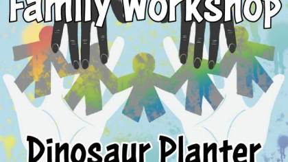 Family Workshop: Dinosaur Planter