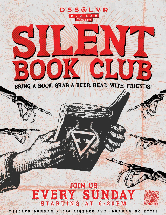 Silent Book Club Sundays @ DSSOLVR (FREE)