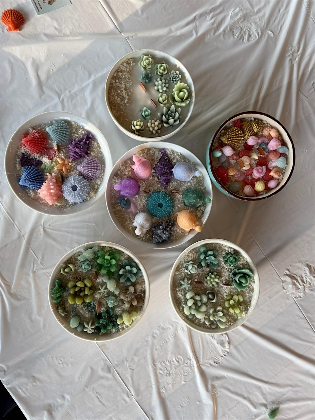 Beach Themed Candle Class at Edisto Brewing Company