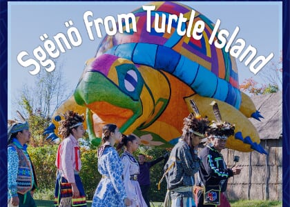 Turtle Island Performance at Ganondagan