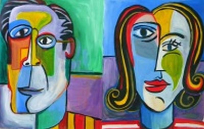 Date Night- Paint Your Partner Picasso Style!- 1 Ticket Covers 2!