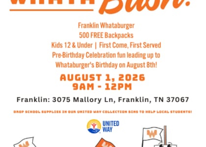Whataburger Locations Host Back-to-School Supply Drive and ‘Whatabash’