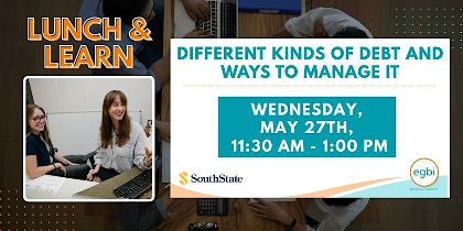 Lunch & Learn: Different Kinds of Debt and Ways to Manage It