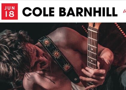 Cole Barnhill at Haute Spot