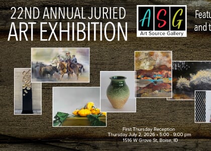 22nd Annual Juried Art Exhibition at Art Source Gallery
