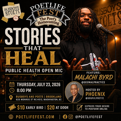 Open Mic | Stories That Heal | Poet Life Fest