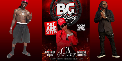 Cash Money B.G Hosting Live At Carol Ann's