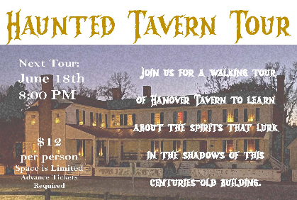Do You Dare? Haunted Hanover Tavern Tour