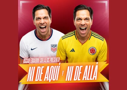 Oscar Eduardo Collazos presenta Ni De Aquí y Ni De Allá