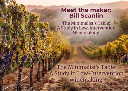 The Minimalist's Table: A Study in Low-Intervention Winemaking