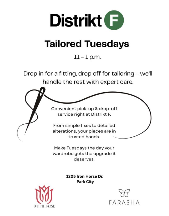 Tailored Tuesdays