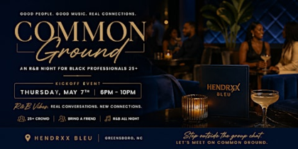 Common Ground - R&B Night for Black Professionals