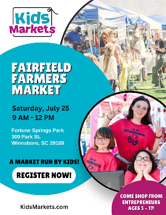 Kids Markets at Fairfield Farmers Market