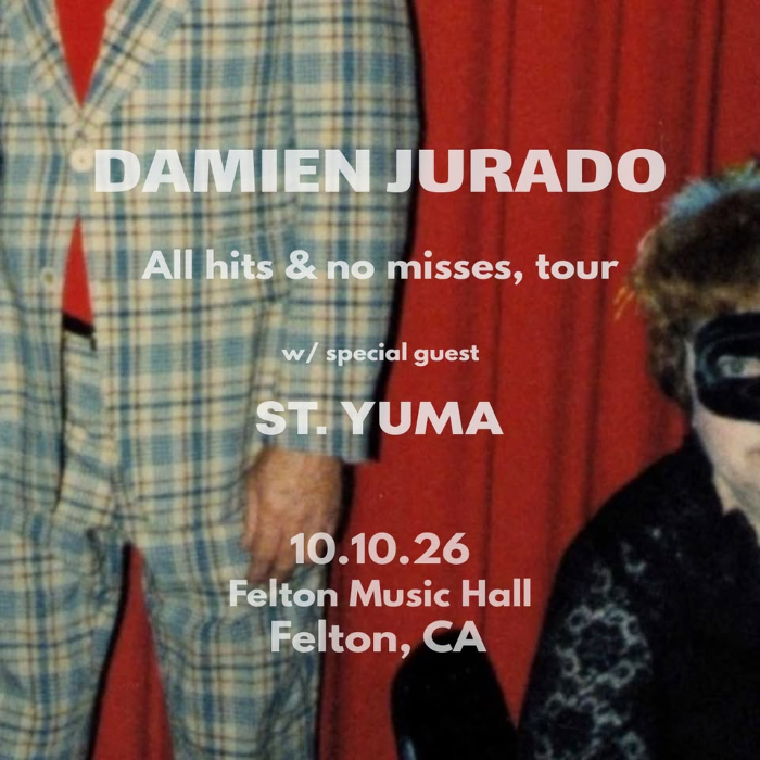 Felton Music Hall presents... Damien Jurardo