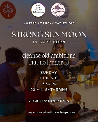Strong Sun Full Moon in Capricorn Ceremony