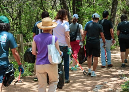 Violet Crown Trail Cleanup - Spyglass Trailhead