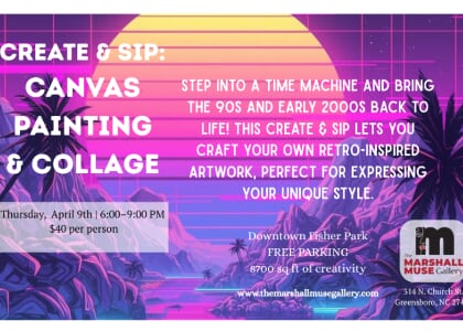 ✨ Create & Sip: Retro 90s & Y2K Vibes @ The Marshall Muse Gallery