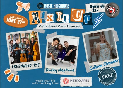Mix It Up Showcase: Free Multi-Genre Concert
