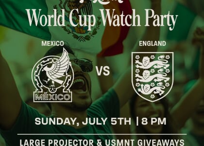Foxtail Hosts Mexico vs. England Watch Party