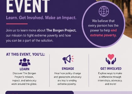 Borgen Project Information Meeting