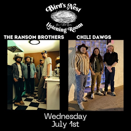 The Ransom Brothers & Chili Dawgs at Bird's Nest Listening Room - Dunn NC