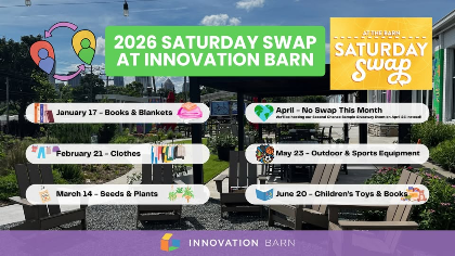 Saturday Swap at Innovation Barn | Free Community Swap Series