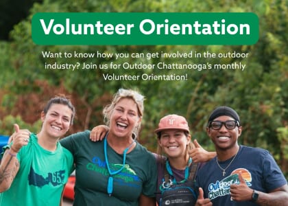 Volunteer Orientation at Outdoor Chattanooga