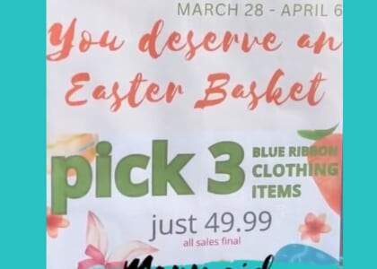 You Deserve an Easter Basket