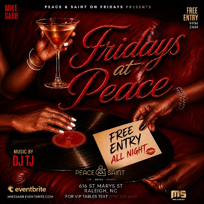 Peace & Saint on Fridays