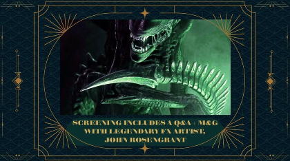 Filmmakers in Franklin Presents: Aliens (1986) with Legendary FX Artist John Rosengrant