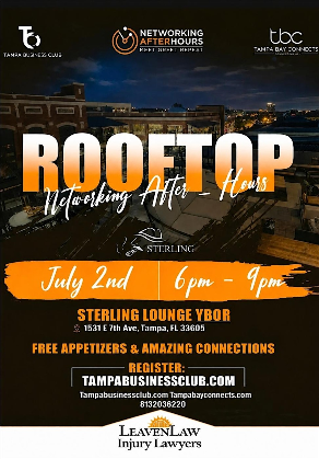 Rooftop Networking After-hours @ Sterling Lounge