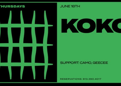 Elevate Thursday with Special Guest DJ Koko at M.Bird