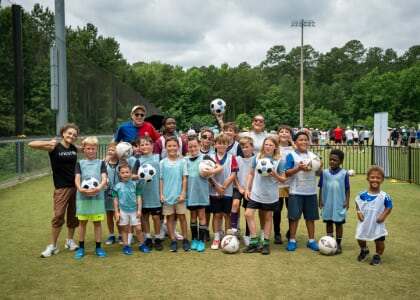 UNICEF KID ZONE AT THE SOCCER TOURNAMENT (TST)