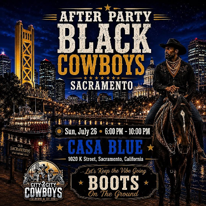 AFTER PARTY BLACK COWBOY PARADE AT CASA BLUE