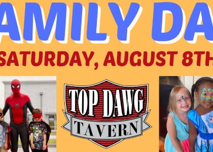 Family Day at Top Dawg Tavern in Columbia