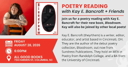 Poetry Reading with Kay E. Bancraft + Friends