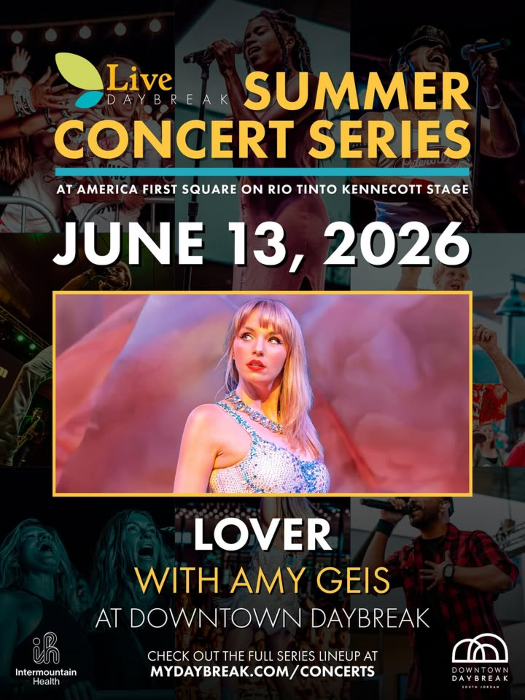 Summer Concert Series: Lover (Taylor Swift Tribute) @ Downtown Daybreak