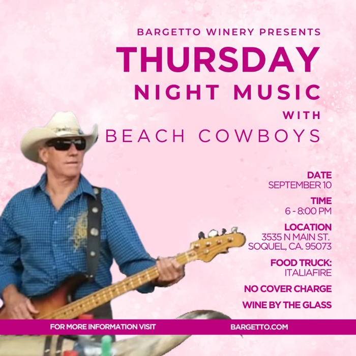 Beach Cowboys LIVE at Thursday Night Music!