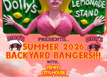 White Limozeen Pops Up at Dino's for Dolly's Backyard Bangers Series