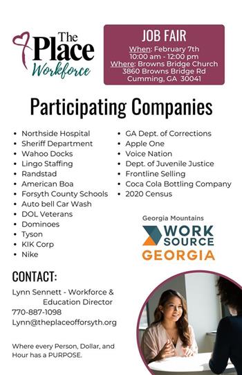 the place job fair gainesville times gainesville times