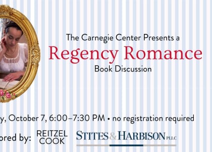 Carnegie Classics: Pride & Prejudice Book Discussion