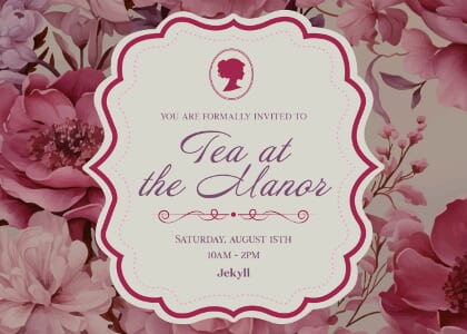 Tea at the Manor: High Tea at Jekyll Hyde Park