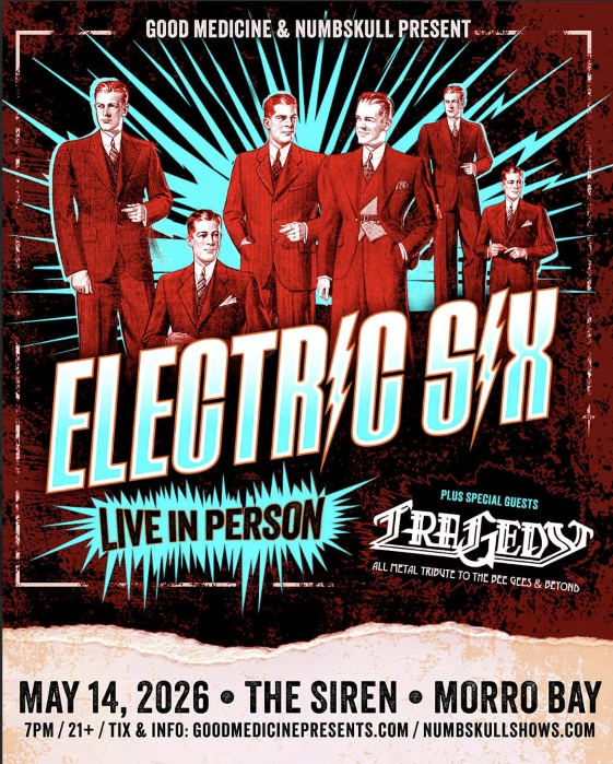 ELECTRIC SIX, Tragedy (all metal Bee Gees Tribute)