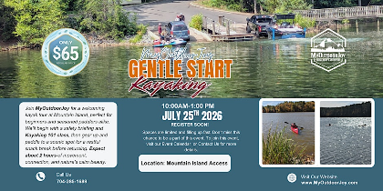 MOJ Gentle Start Kayaking: Mountain Island Lake