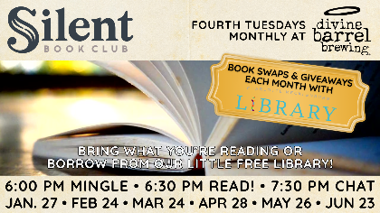 Silent Book Club at Divine Barrel