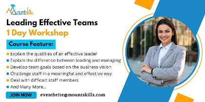 Leading Effective Teams 1 Day Training in Arvada, CO